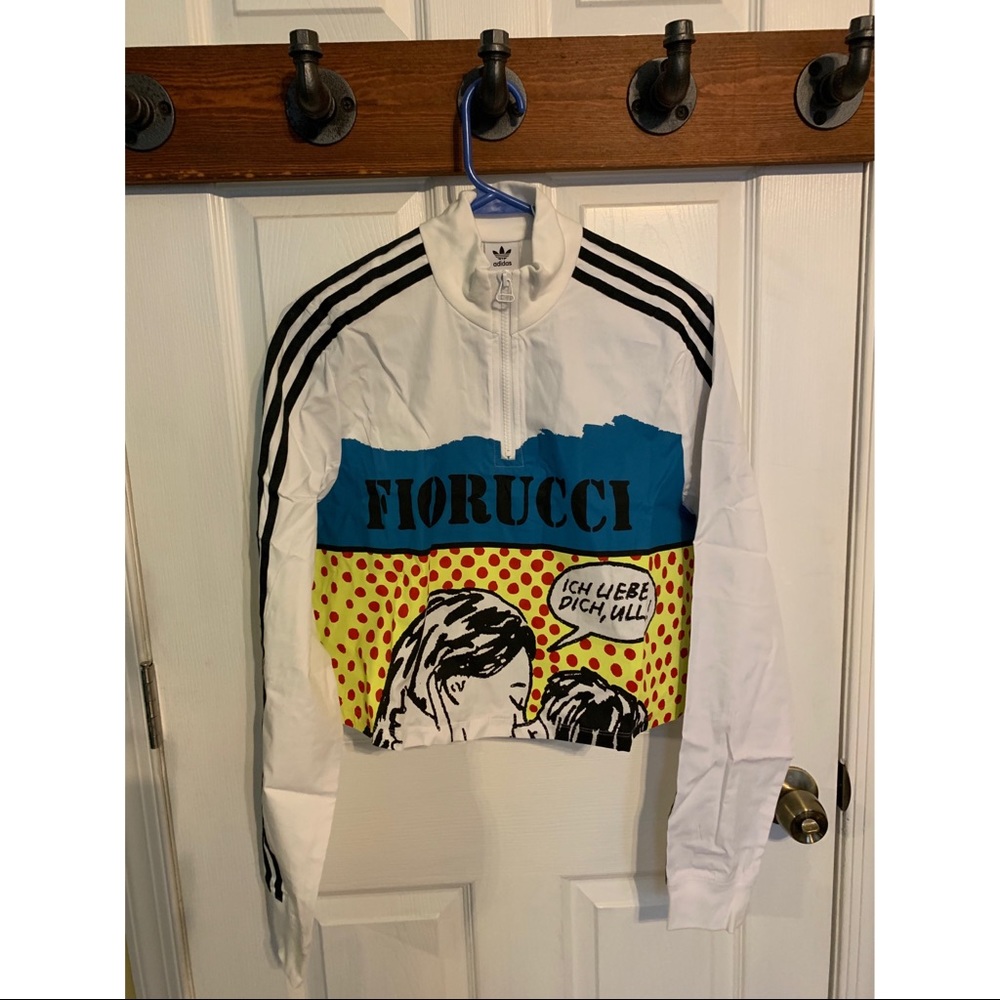 Adidas x Fiorucci Cropped Top/Jacket